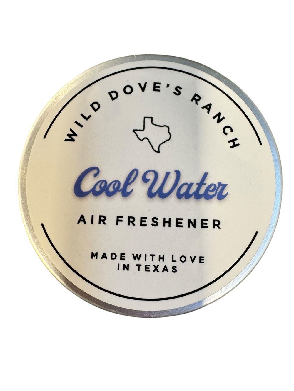 Wild Dove's Ranch "Cool Water" Air Freshener - Made in Texas